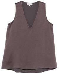 Antonelli - Angelica V-Neck Blouse - Lyst