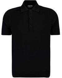 Tom Ford - Poloshirt mit kurzen Ärmeln - Lyst