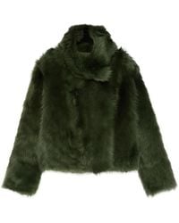 Yves Salomon - Shearling Short Jacket - Lyst