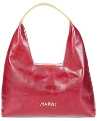 Marni - Mini Trapeze Top Handle Shoulder Bag - Lyst