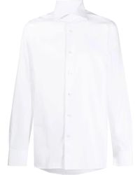 ZEGNA - Long-Sleeve Button-Up Shirt - Lyst