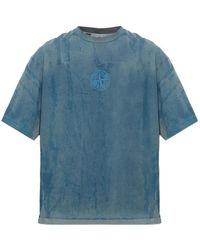 Stone Island - 2100002 Organic Cotton Jersey Laser Garment Dyed T-Shirt - Lyst