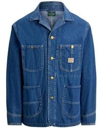 Polo Ralph Lauren - Waldron Logo-Patch Denim Jacket - Lyst