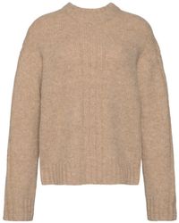 Calvin Klein - Pullover Mit Gebürstetem Effekt - Lyst
