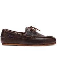 Sebago - Chaussures Bateau Owen En Cuir Foulonné - Lyst
