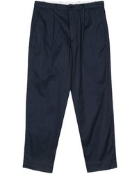 PS by Paul Smith - Straight-leg Organic-cotton Trousers - Lyst