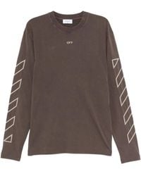 Off-White c/o Virgil Abloh - ロゴ ロングtシャツ - Lyst