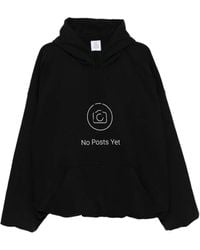 Vetements - Hoodie Met Grafische Print - Lyst