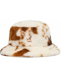 Kangol - Cow-Print Faux-Fur Bucket Hat - Lyst