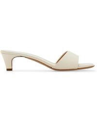 Ferragamo - Low Heeled Mules - Lyst