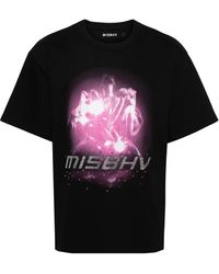 MISBHV - T-Shirt Met Grafische Print - Lyst