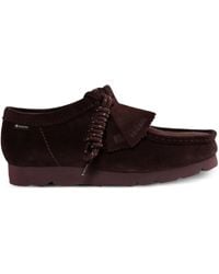Clarks - Wallabee Lace-Up Shoes - Lyst