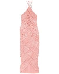 Cult Gaia - Patrizia Pleated Midi Dress - Lyst