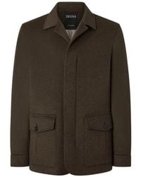 ZEGNA - Dark Oasi Cashmere Elements Falcon Jacket - Lyst