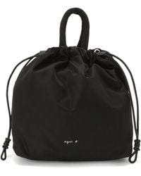 agnès b. - Drawstring Tote Bag - Lyst