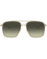 Oliver Peoples - Dresner Aviator-Frame Sunglasses - Lyst