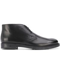 Tod's - Leather Desert Boots - Lyst