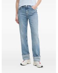 Mos Mosh - Mmstella Chrome Cuffed Jeans - Lyst