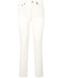 Roberto Cavalli - Python-Print Jeans - Lyst