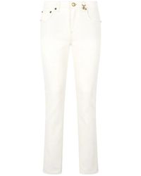 Roberto Cavalli - Python-Print Jeans - Lyst