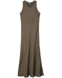 Aspesi - Vestido largo sin mangas - Lyst