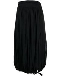 Philosophy Di Lorenzo Serafini - Pleated Puffball Midi Skirt - Lyst