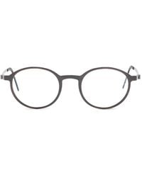 Lindberg - Gafas Buffalo Con Montura Redonda - Lyst