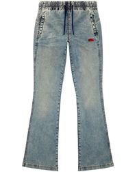 DIESEL - 2069 D-Ebbey Flared Jeans - Lyst