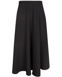Blanca Vita - High-Waisted A-Line Maxi Skirt - Lyst