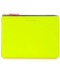 Comme des Garçons - Colour-Block Zipped Wallet - Lyst
