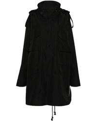 Maison Margiela - Parka con capucha oculta - Lyst