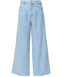 No44 - Curved-Seam Jeans - Lyst