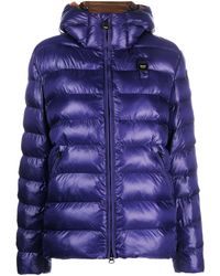 Blauer - Charme Hooded Puffer Jacket - Lyst