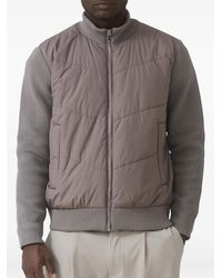 Mauvais - Lamarck Quilted Knit-Sleeve Jacket - Lyst