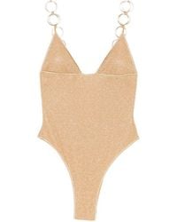 Oséree - Lumiere Ring Triangle Swimsuit - Lyst