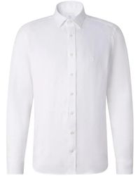 Bogner - Button-Down Linen Shirt - Lyst