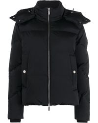 Woolrich - Hooded Puffer Jacket - Lyst