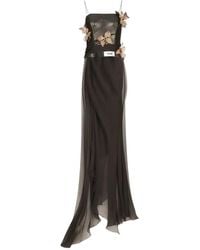 Dolce & Gabbana - Kim Dolce&gabbana シフォンマキシドレス - Lyst