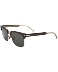 David Beckham - Tortoiseshell-Effect Square-Frame Sunglasses - Lyst