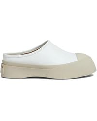 Marni - Mary Jane Leather Mules - Lyst