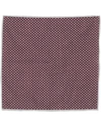 Eleventy - Geometric-Print Pocket Square - Lyst