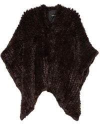 Pinko - Faux-Fur Cape - Lyst