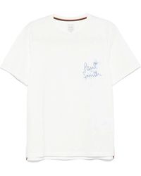 Paul Smith - T-Shirt Aus Bio-Baumwolle - Lyst