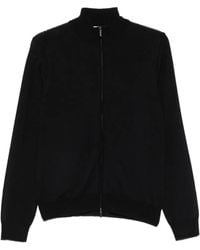 Heritage - Zip-Up High-Neck Cardigan - Lyst