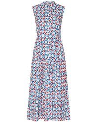 Marella - Robe Ceinturée À Motif Géométrique - Lyst