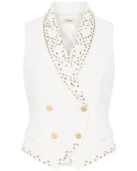Temperley London - Oberon Stud-Embellished Waistcoat - Lyst