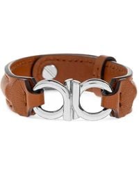 Ferragamo - Double Gancini Bracelet - Lyst