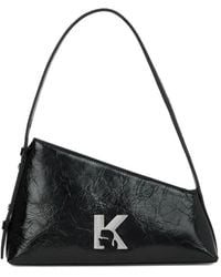 KARL LAGERFELD - Leather Shoulder Bag - Lyst