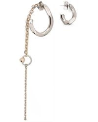 Justine Clenquet - Graci Asymmetric Chain-Link Earrings - Lyst