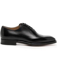 Bally - Chaussures oxford en cuir à perforations - Lyst